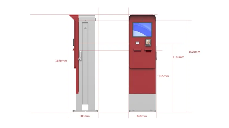 Kiosk samoobsługowy do paliwa OILTANK, urządzenie do samodzielnego tankowania